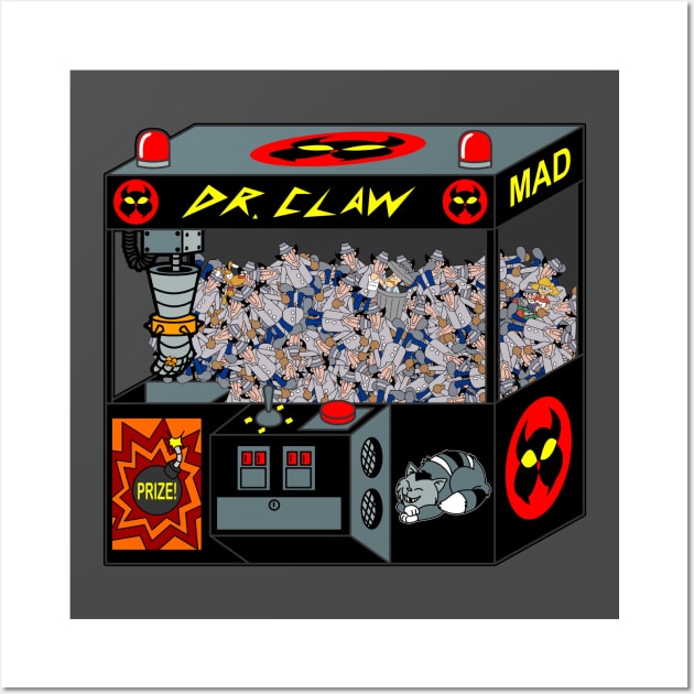 Dr Claw Machine Wall Art by RobotGhost